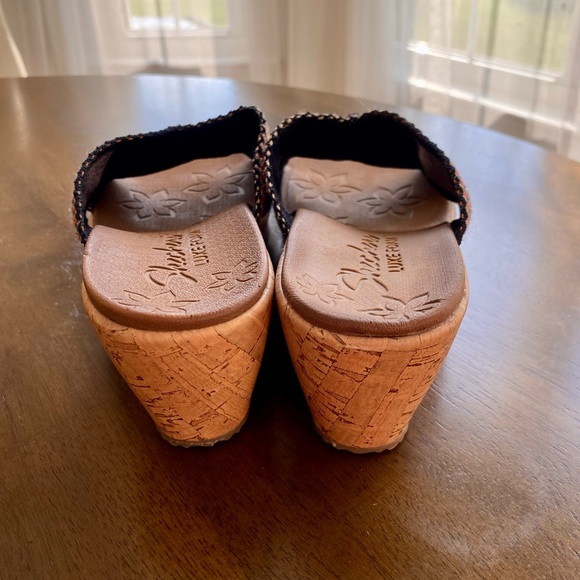 Skechers Luxe Foam Sandals Wedges - Picture 3 of 5